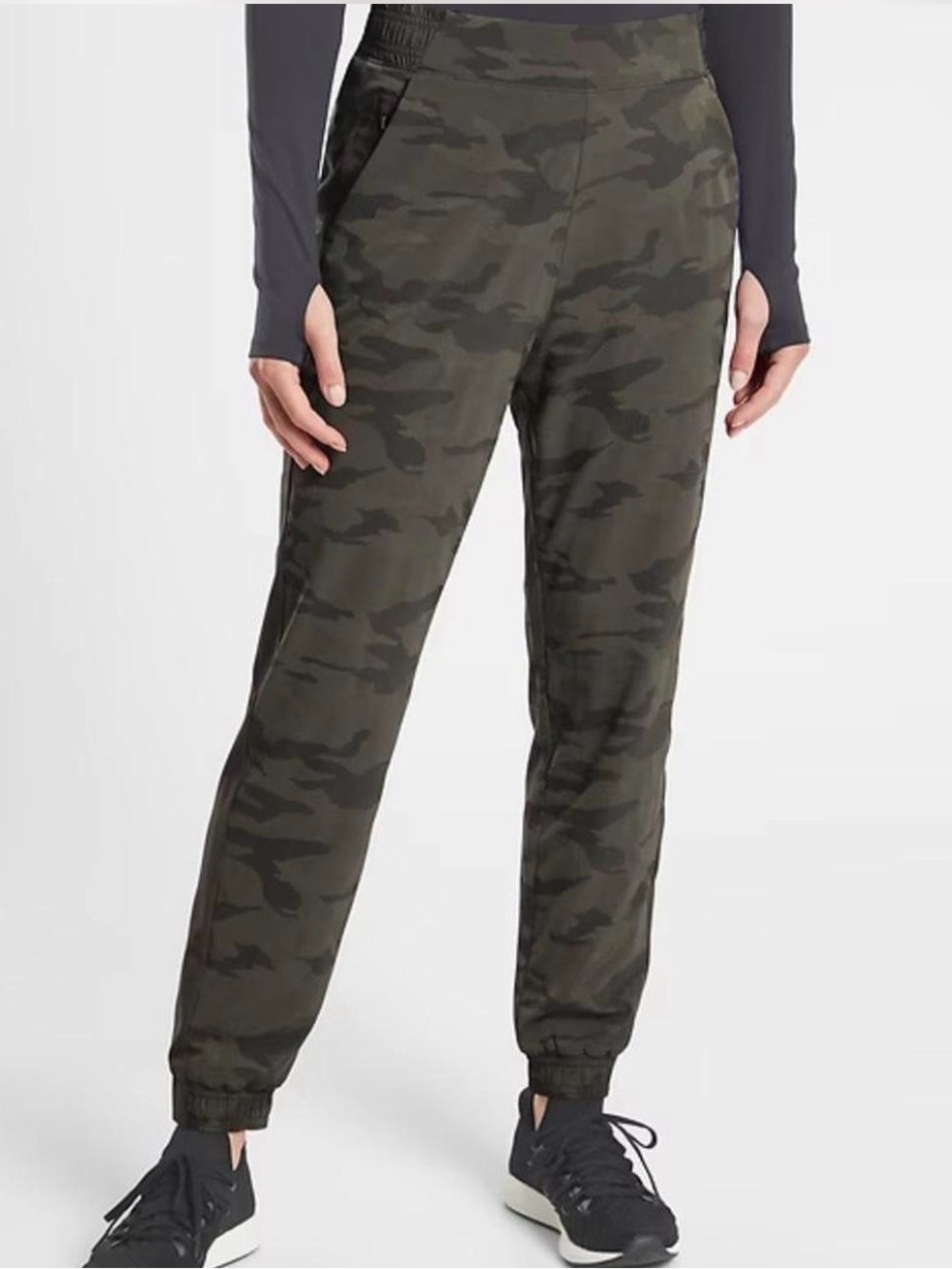Athleta Camo Jogger Pants - Women's Olive Camo